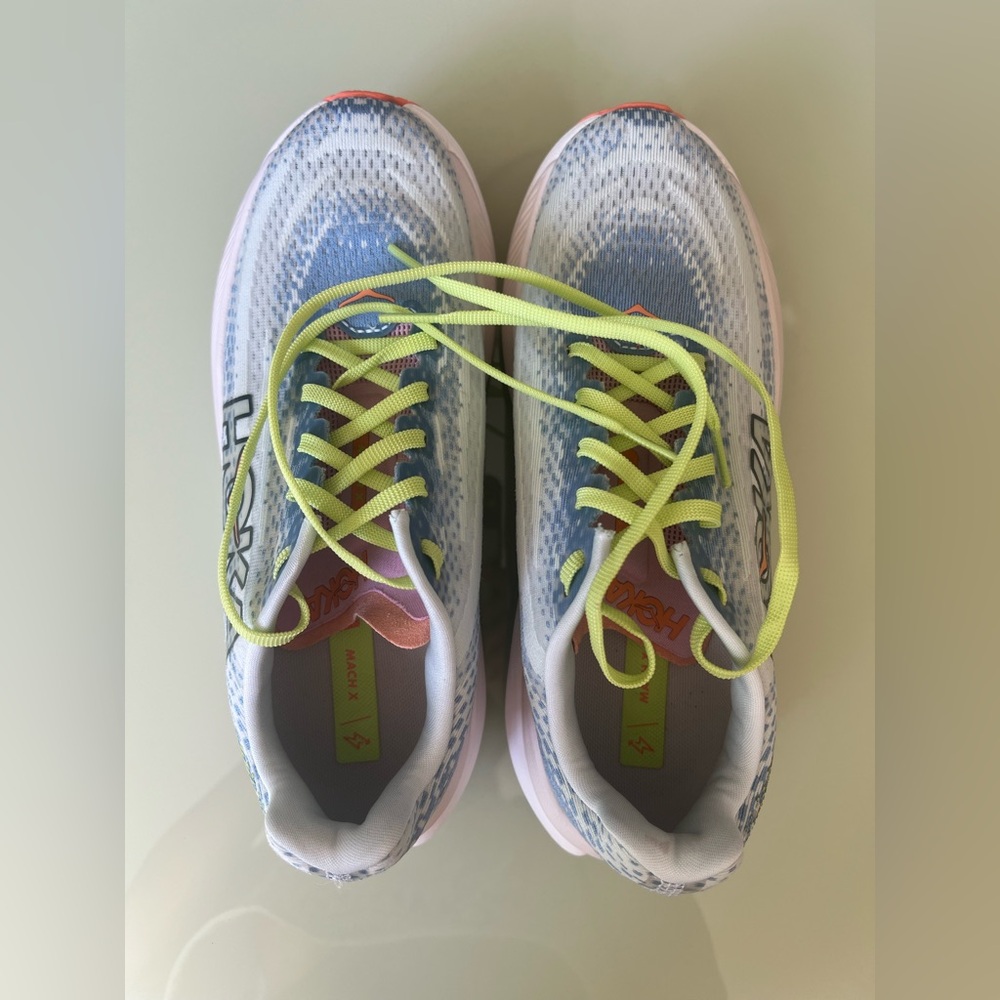 HOKA Mach X Women’s 8.5 Dusk Illusion Running Shoes